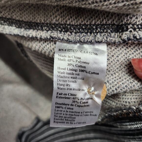 The Scifen Company Jersey Hooded Jacket Blue Pockets Size XL - Picture 7 of 14